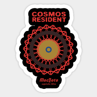 COSMOS RESIDENT Sticker